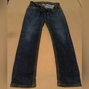 Rock Revival Blue Jeans Classic Style